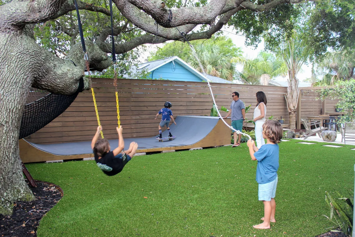 Playground Turf Installation in Kemah, TX